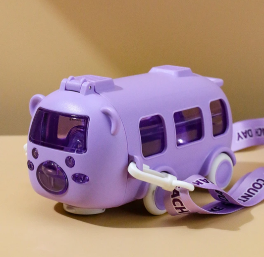 BUS WATER BOTTLE WITH STRAP - TG2201